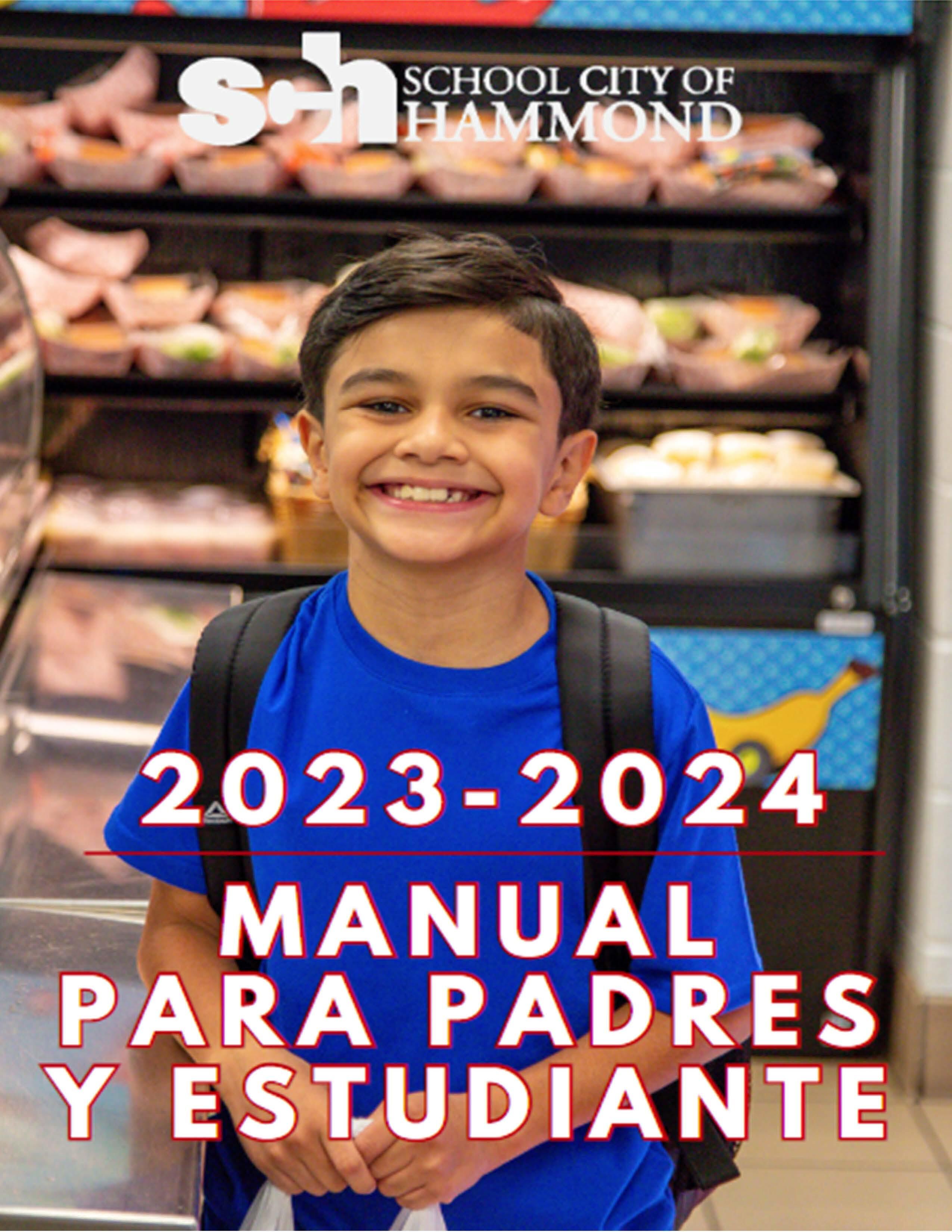 Student/Parent Handbook cover - Spanish