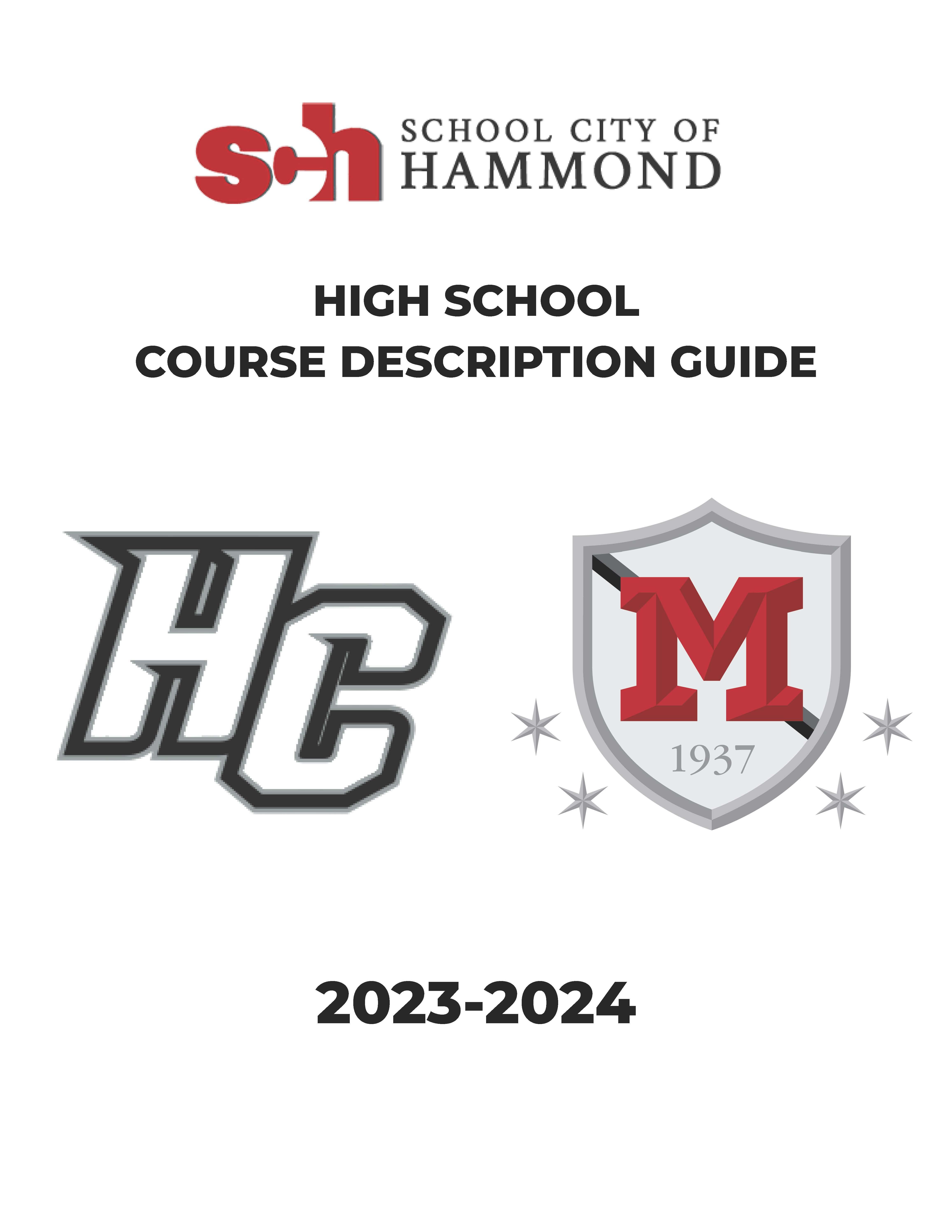 HS Course Description Guide cover