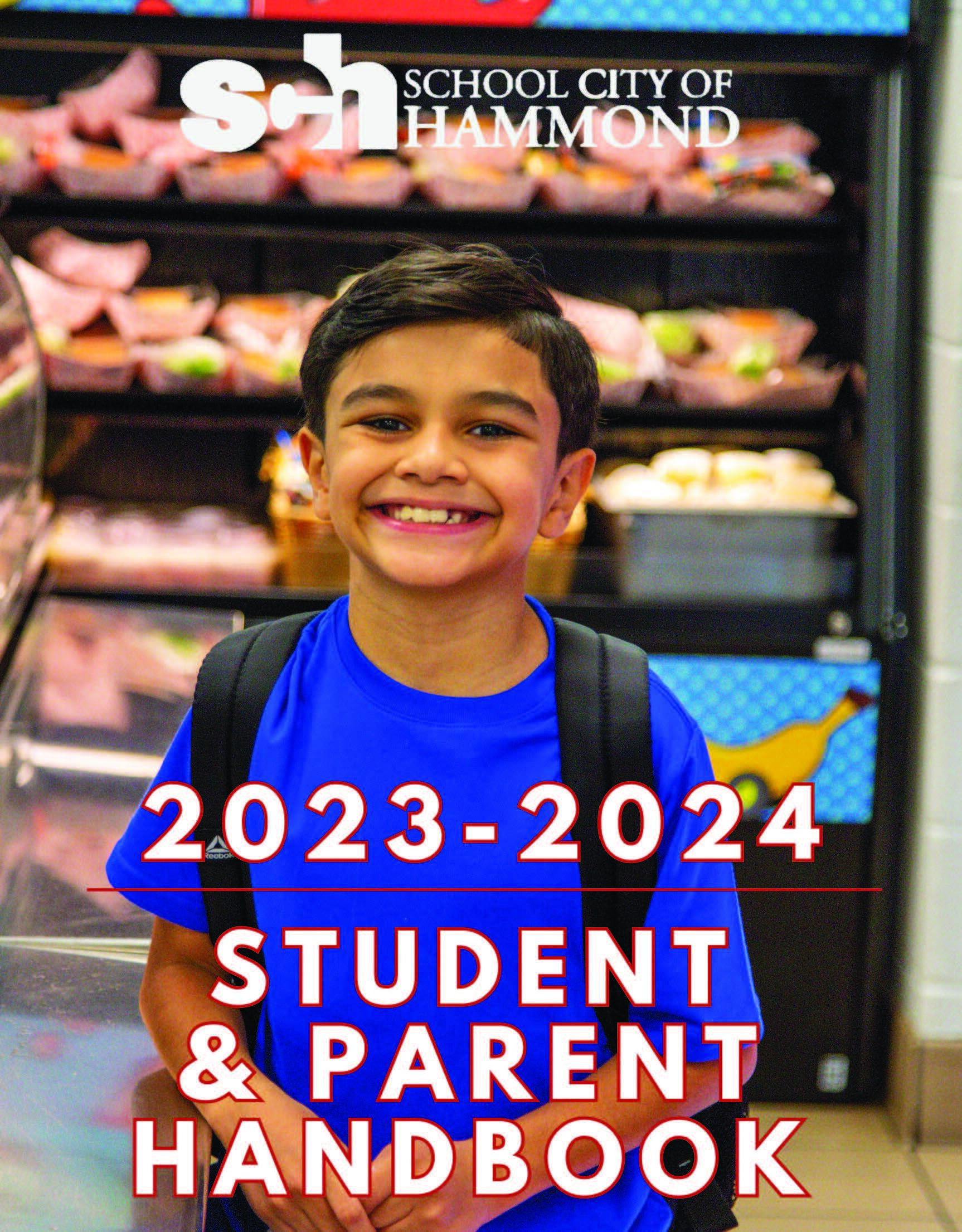 Student/Parent Handbook cover - English