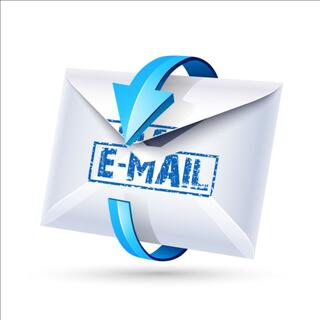 Horrific clipart email icon